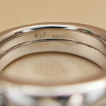 Vintage Chaumet Liens ring 18k white gold, diamond, 47 - Image 7