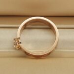 Cartier Love ring 18k Rose Gold solitaire diamond, 52 - Image 4
