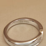 Harry Winston HW Tryst ring platinum diamond, 50 - Image 8