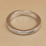 Harry Winston HW Tryst ring platinum diamond, 50 - Image 9