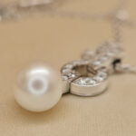 Cartier Himalia necklace 18k white gold, pearl, diamond - Image 6