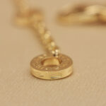 Bvlgari Astrale necklace 18k yellow gold, colour gems,diamond - Image 10