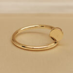 Cartier Juste un Clou ring 18k yellow gold, narrow, 56 - Image 7