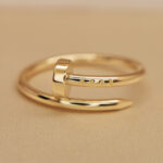 Cartier Juste un Clou ring 18k yellow gold, narrow, 56 - Image 8