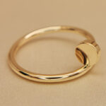 Cartier Juste un Clou ring 18k yellow gold, narrow, 56 - Image 9