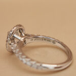 Cartier Destinée engagement ring platinum diamond 1.34 ct, 49 - Image 4