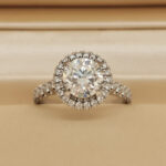 Cartier Destinée engagement ring platinum diamond 1.34 ct, 49 - Image 9