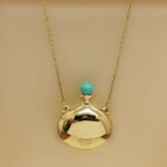 Tiffany Elsa Peretti™ Round Bottle Pendant 18k yellow gold - Image 2
