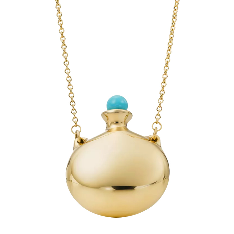 105459 Tiffany Elsa Peretti™ Round Bottle Pendant 18k yellow gold - Image 1