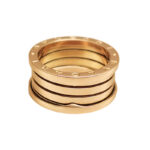 Bvlgari B.zero1 ring four-band 18k rose gold, 64