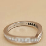 Chaumet Josephine Aigrette ring platinum diamond v-shaped, 47 - Image 2