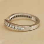 Chaumet Josephine Aigrette ring platinum diamond v-shaped, 47 - Image 10