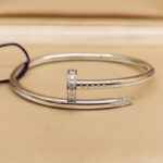 Cartier Juste un Clou 18k white gold, diamond, wide, 15 - Image 2