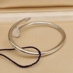 Cartier Juste un Clou 18k white gold, diamond, wide, 15 - Image 3
