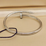 Cartier Juste un Clou 18k white gold, diamond, wide, 15 - Image 4