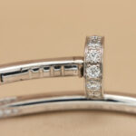 Cartier Juste un Clou 18k white gold, diamond, wide, 15 - Image 8