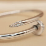 Cartier Juste un Clou 18k white gold, diamond, wide, 15 - Image 9
