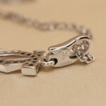 Cartier 2C necklace 18k white gold diamond - Image 8