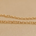 Tiffany & Co. key necklace 18k yellow gold horizontal key - Image 9