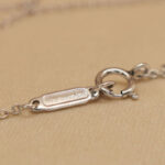 Tiffany & Co. Key pendant platinum medium, diamond - Image 9