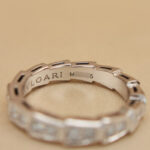 Bvlgari Serpenti ring 18k white gold, diamond, 50 - Image 9