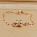 Bvlgari B.zero1 bracelet 18k rose gold, diamond SM - Image 2