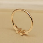 Tiffany & Co. T ring 18k rose gold, diamond, 10 - Image 4