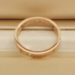 Cartier C de Cartier Wedding Ring 18k rose gold, diamond, 59 - Image 4