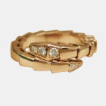 Bvlgari Serpenti ring 18k rose gold, diamond, M