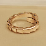 Bvlgari Serpenti ring 18k rose gold, diamond, M - Image 6