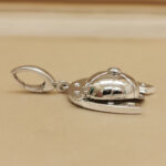 Piaget Baseball Hat Horseshoe pendant white gld dia(no chain) - Image 4