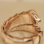 Bvlgari Serpenti ring 18k rose gold, diamond, Medium - Image 9