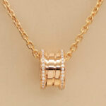 Bvlgari B.zero1 necklace 18k rose gold, diamond - Image 2