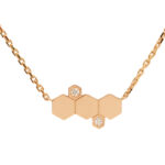 Chaumet Bee de Chaumet pendant 18k rose gold, diamond