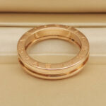 Bvlgari B.zero1 ring one-band 18k rose gold, 58 - Image 4