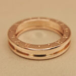 Bvlgari B.zero1 ring one-band 18k rose gold, 58 - Image 9