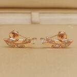 Tiffany & Co. earrings 18k rose gold, diamond - Image 3