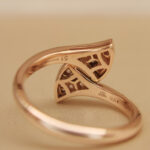 Bvlgari Divas' Dream ring 18k rose gold, diamond, 51 - Image 7