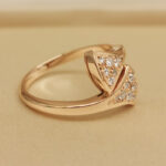 Bvlgari Divas' Dream ring 18k rose gold, diamond, 51 - Image 10