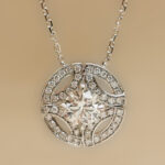 Cartier Galanterie de Cartier necklace 18k white gold diamond - Image 2