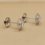 Tiffany Soleste earrings Platinum, diamond, studs - Image 4