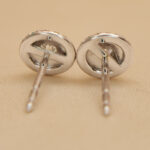 Tiffany Soleste earrings Platinum, diamond, studs - Image 10