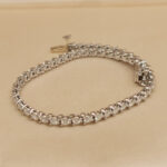 Tiffany & Co. Victoria Tennis Bracelet platinum, diamond - Image 9