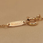 Tiffany Atlas necklace 18k rose gold, 4 diamonds - Image 6