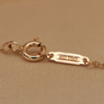Tiffany Atlas necklace 18k rose gold, 4 diamonds - Image 7