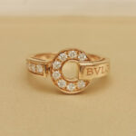 Bvlgari Bvlgari ring 18k rose gold, diamond, 49 - Image 2