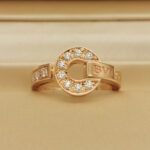 Bvlgari Bvlgari ring 18k rose gold, diamond, 49 - Image 5