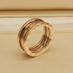 Bvlgari B.zero1 ring three-band 18k rose gold, 61 - Image 8
