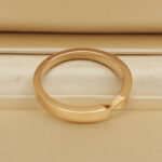 Chaumet Triomphe de Chaumet wedding ring 18k rose gold, 59 - Image 4