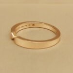 Chaumet Triomphe de Chaumet wedding ring 18k rose gold, 59 - Image 6
